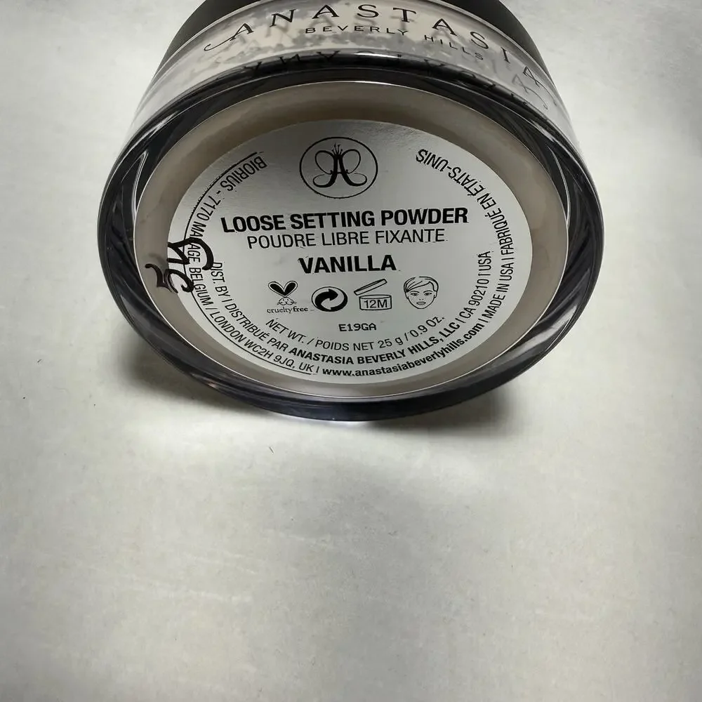 ANASTASIA BEVERLY HILLS LOOSE SETTING POWDER - VANILLA 25 g NWOB